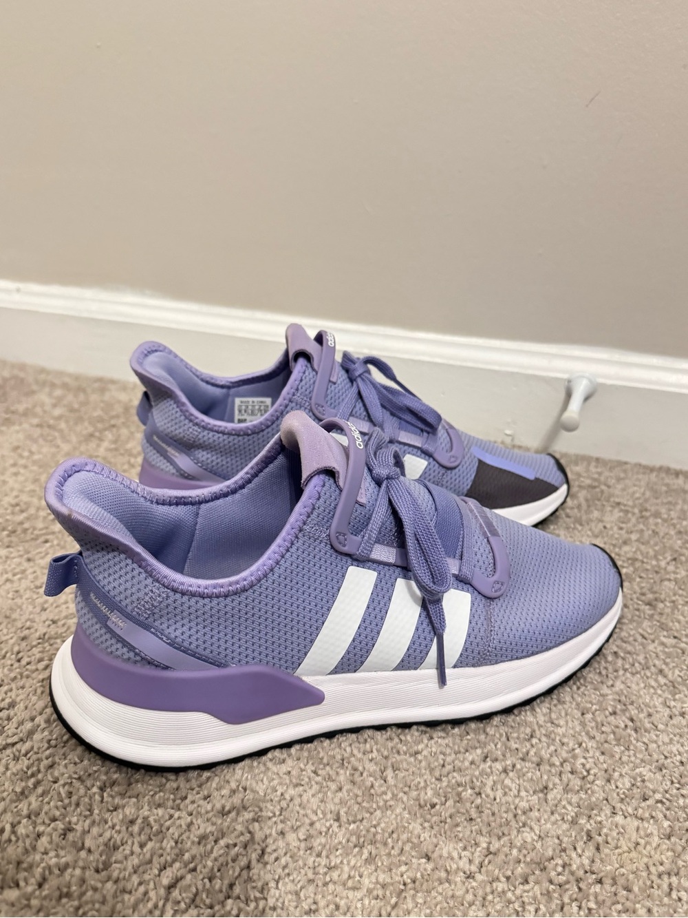 Adidas Women's Purple U-Path Run Athletic Shoes Size 10